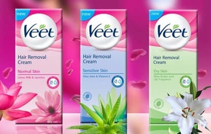 Hair Removal Cream brand Veet Thai